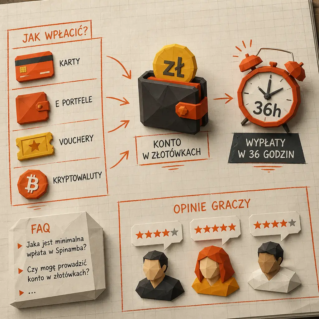 Spinamba – wpłaty i wypłaty w Polsce visual guide for Spinamba